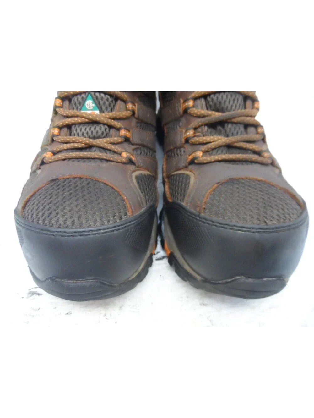 MERRELL Mens MOAB 2 VERTEX MID WATERPROOF Comp Toe Work Boots J19483W Brown 8W